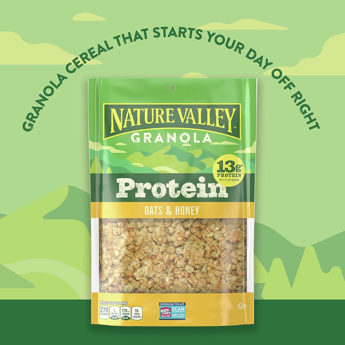 NATURE VALLEY Oats & Honey Protein Granola