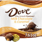 DOVE PROMISES Caramel and Milk Chocolate Candy Bag, 7.61 oz