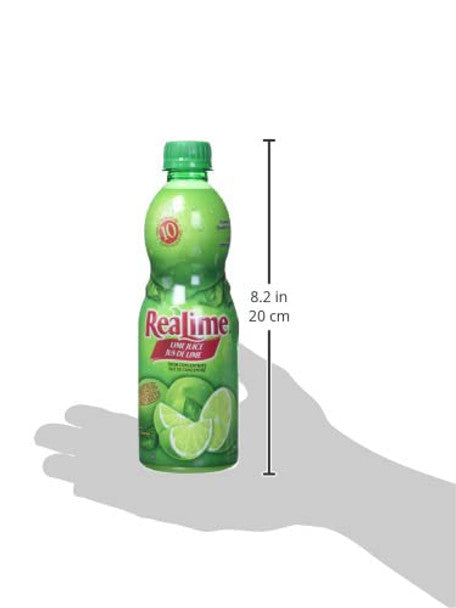 ReaLime Lime Juice, 440mL/15.4 fl. oz., Bottle .