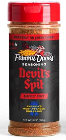 Famous Dave's Devil's Spit Seasoning, 6 Ounce, Pack of 2