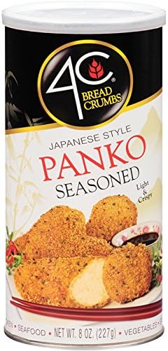 4C Panko Seasoned Bread Crumbs 8 oz. (Pack of 3)