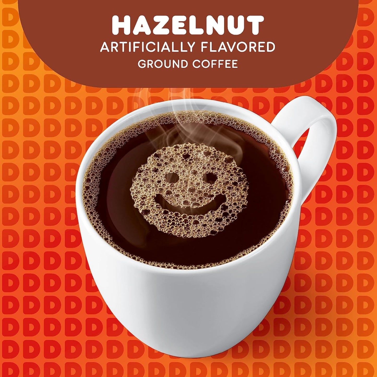 Dunkin' Hazelnut Flavored Ground Coffee, 12 Ounces