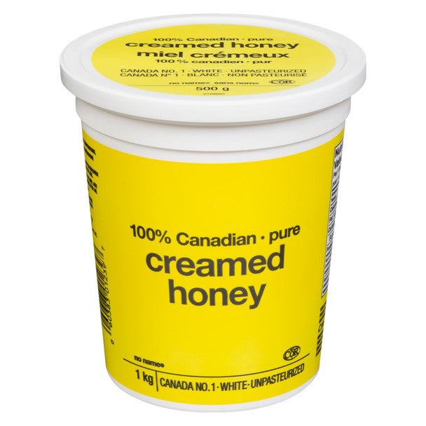 NO NAME Pure Creamed Honey 1 kg/2.2 lbs., .