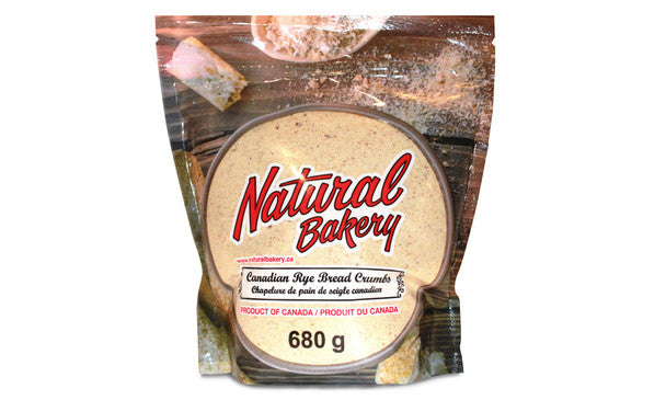 Natural Bakery, Canadian Rye Bread Crumbs, 680g/24oz., .