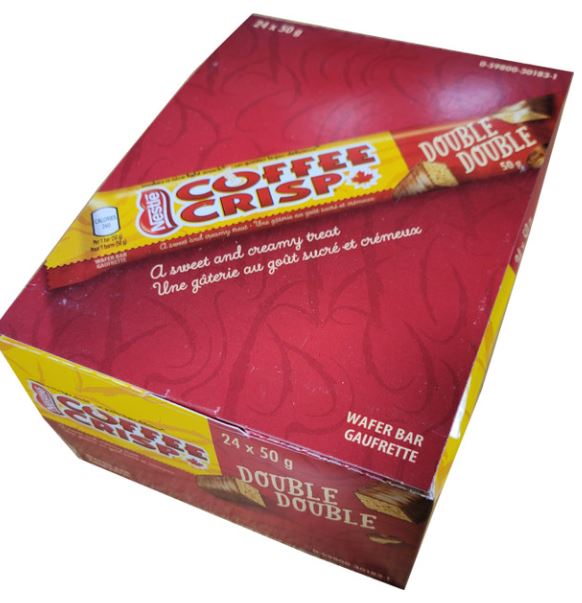 Buy Nestle Coffee Crisp Double Double Chocolate Bars, (24ct), 50g/1.8 oz.