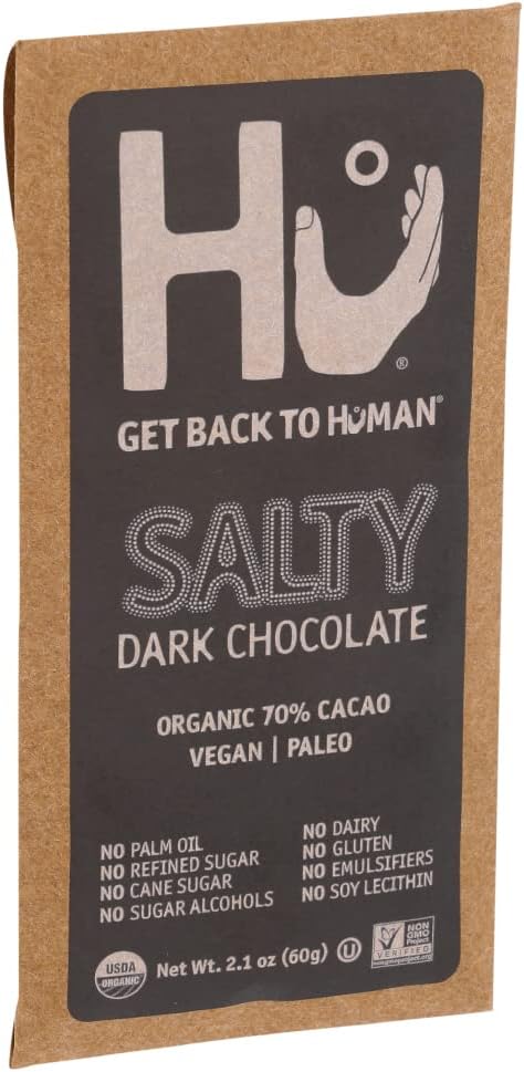 Hu Salty Dark Chocolate 70% Cacao - 2.1oz