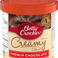Betty Crocker Gluten Free Creamy Deluxe French Chocolate Frosting, 450g/15.75 oz. Jar
