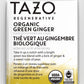 TAZO Regenerative Green Tea, Green Ginger, 16 Tea Bags