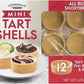 Yummallo Mini Shortbread Tart Shells, 12 count