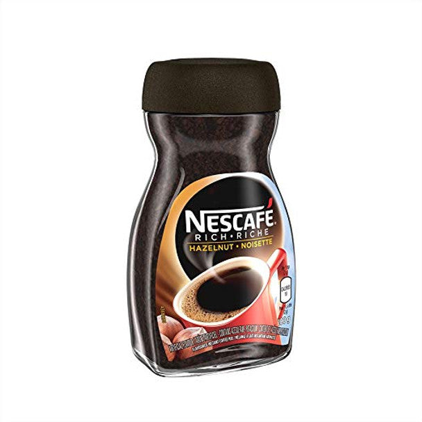 NESCAFE Rich Hazelnut, Instant Coffee, 100g Jar, .