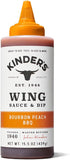 Kinder's Bourbon Peach BBQ Wing Sauce 15.5 oz