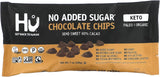 Hu Baking Chocolate Chips No Sugar Added Semi-Sweet - 7oz