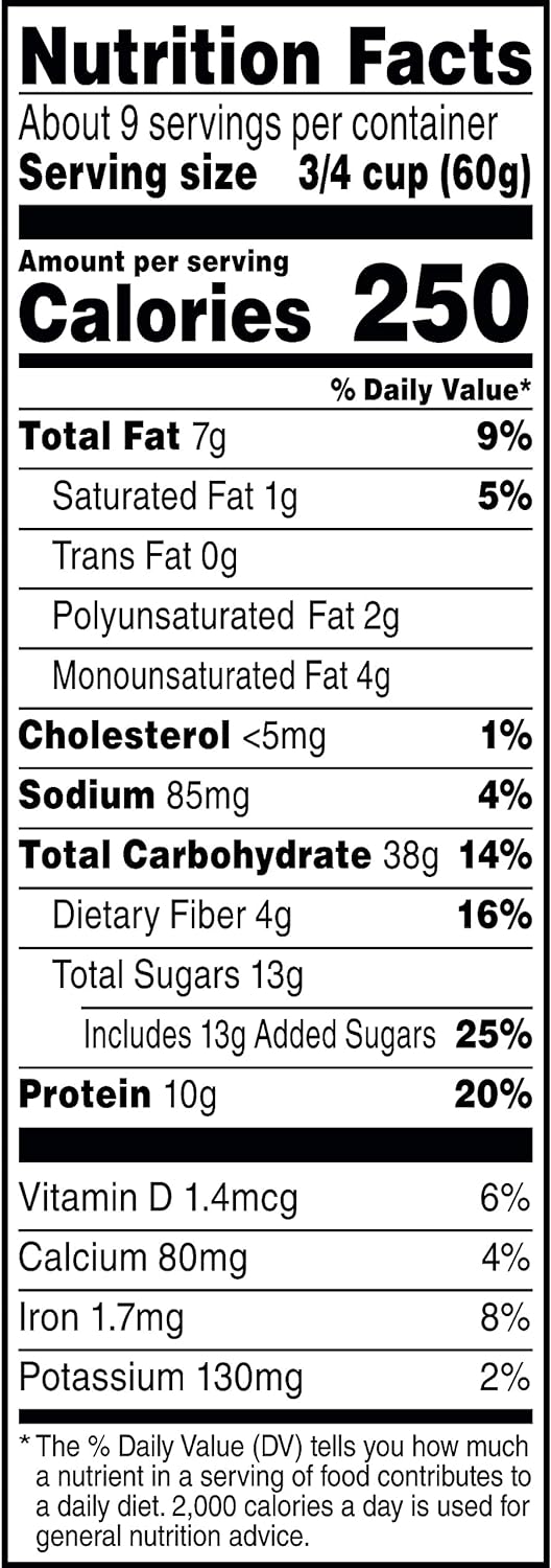 Quaker Chocolate Protein Granola, 18 Oz