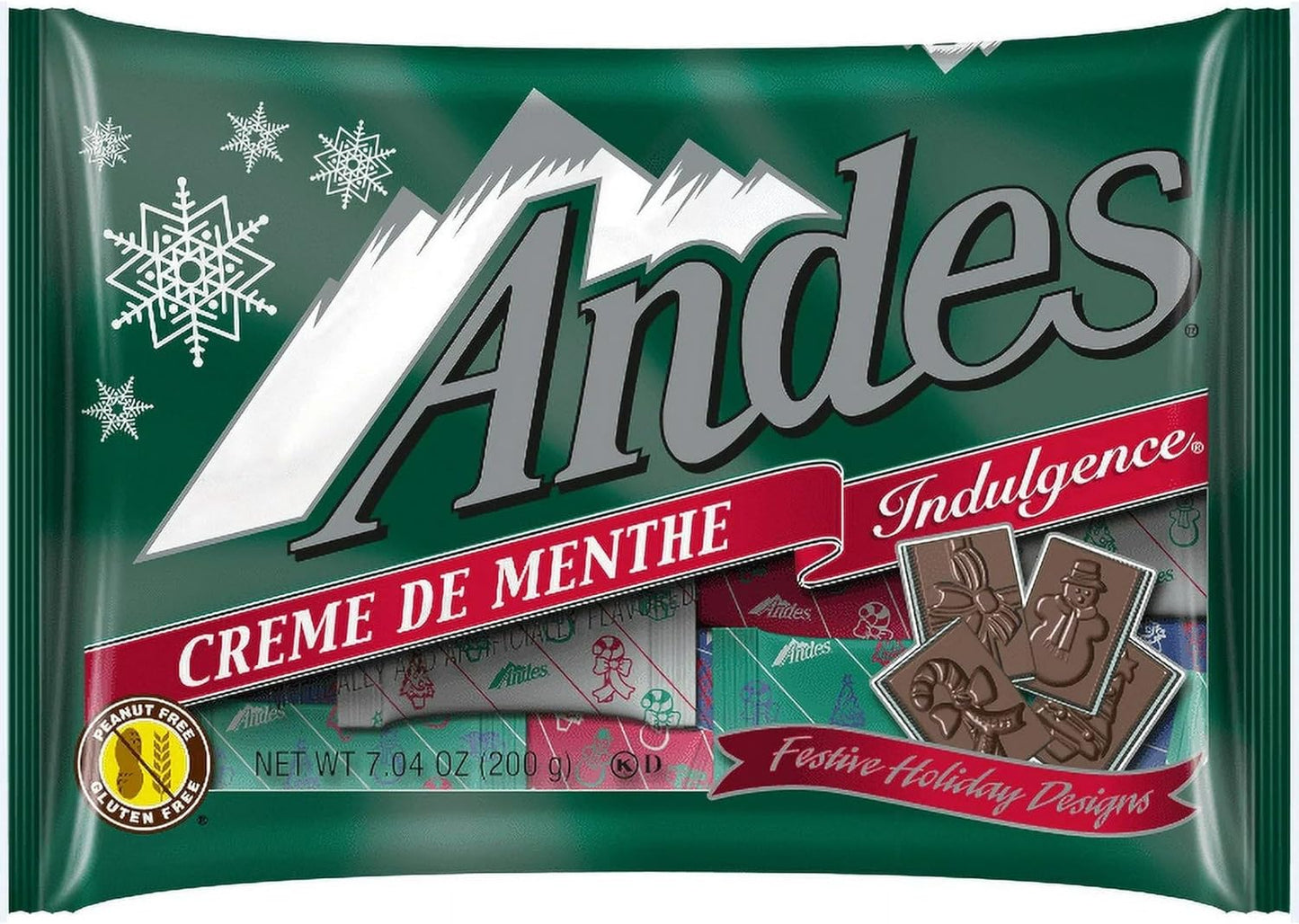 Andes Crème de Menthe Mint Chocolates, 7.04oz