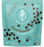 Bake Believe, Keto-Friendly, Dark Chocolate Chips, 9 oz Pouch