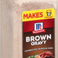 McCormick Brown Gravy Seasoning Mix, 7.62 oz Gravies