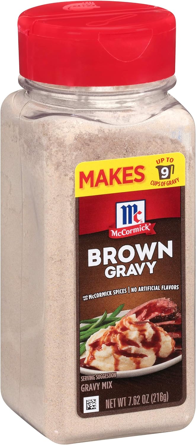 McCormick Brown Gravy Seasoning Mix, 7.62 oz Gravies