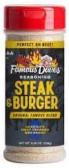 Famous Daves Steak & Burger Seasoning