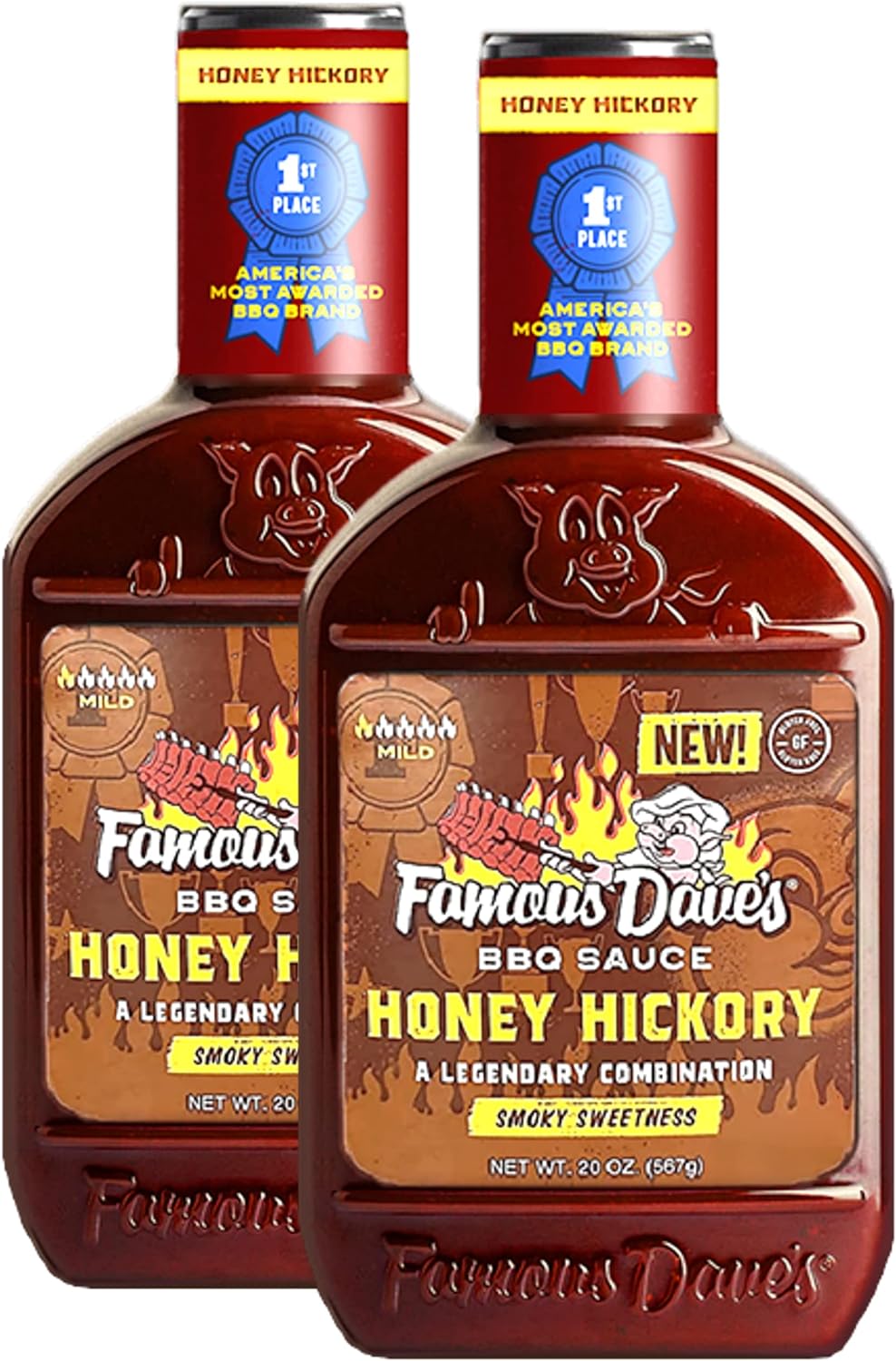 Famous Dave's Honey Hickory BBQ Sauce