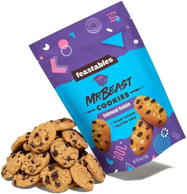 MrBeast Cookies Oatmeal Raisin