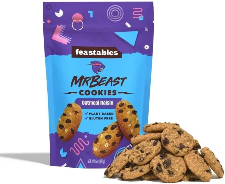 MrBeast Cookies Oatmeal Raisin