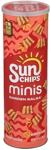 SunChips Minis Garden Salsa Flavored Canister, 3.75 oz