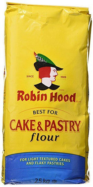 Robin Hood Best for Cake & Pastry Flour 2.5kgs/5.51lbs .
