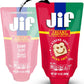 Jif Squeeze Creamy Peanut Butter, Portable Peanut Butter Pouch, 13 Oz