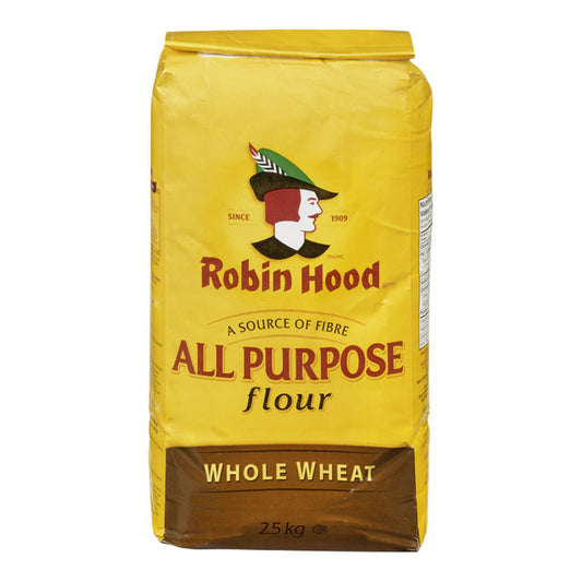 Buy Robin Hood Whole Wheat All Purpose Flour 2.5kg/5.51lbs