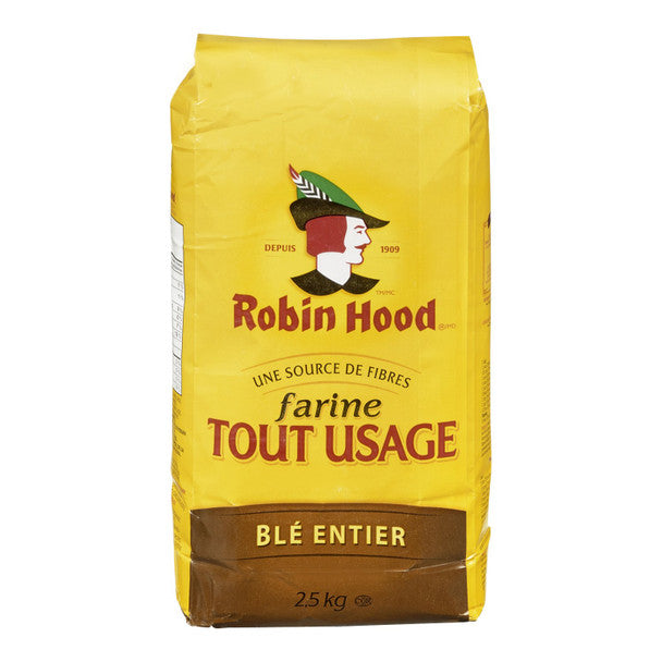 Order Robin Hood Whole Wheat All Purpose Flour 2.5kg/5.51lbs