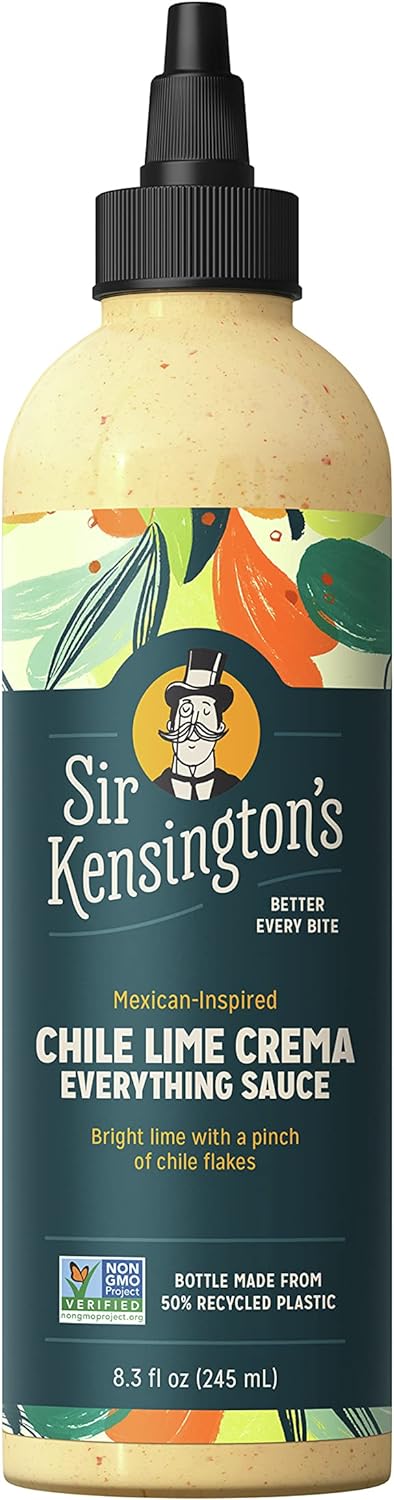 Sir Kensington's Everything Sauce Chile Lime Crema 8.3 oz