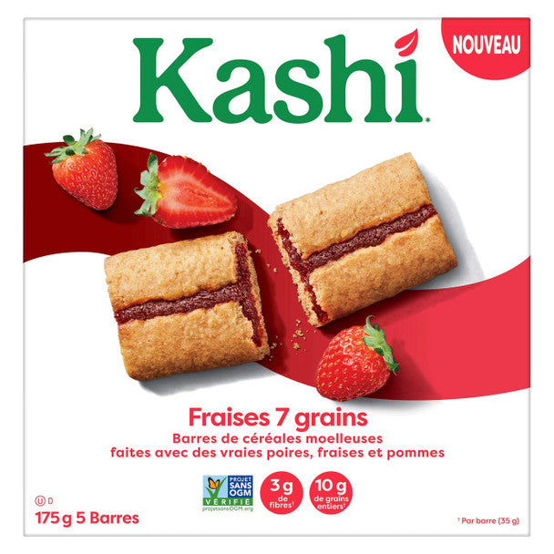 Buy Kashi Strawberry 7 Grain Cereal Bars, 5x35g, 175g/6.2 oz