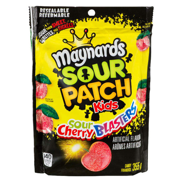 Maynards Sour Cherry Blasters Candy, 355g/12.52oz .