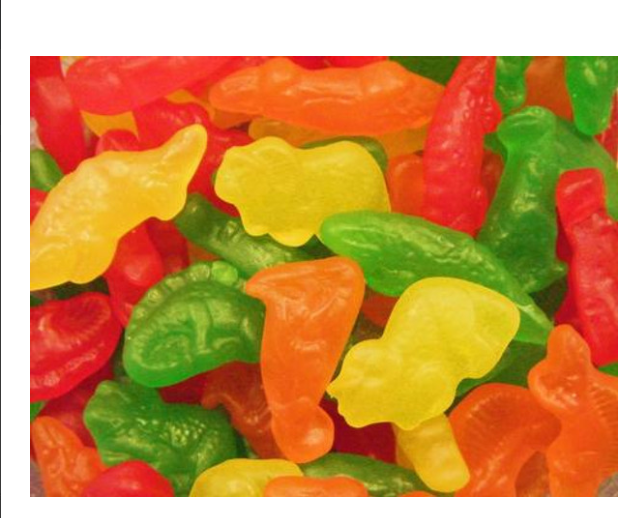 McCormicks Dino Sours Gummy Candy, 300 Count .