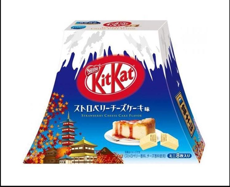 Kit Kat Japan Strawberry Cheesecake (Mt. Fuji Edition)