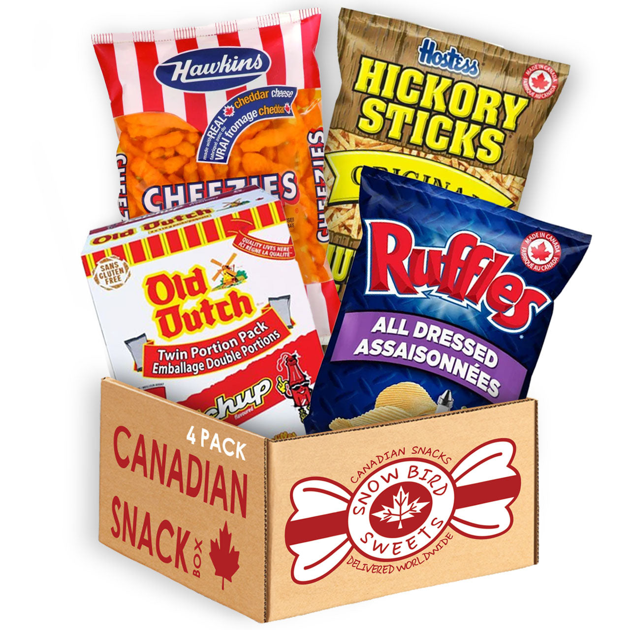 Quintessential Canadian Pack of Chips (Pack of 5)
