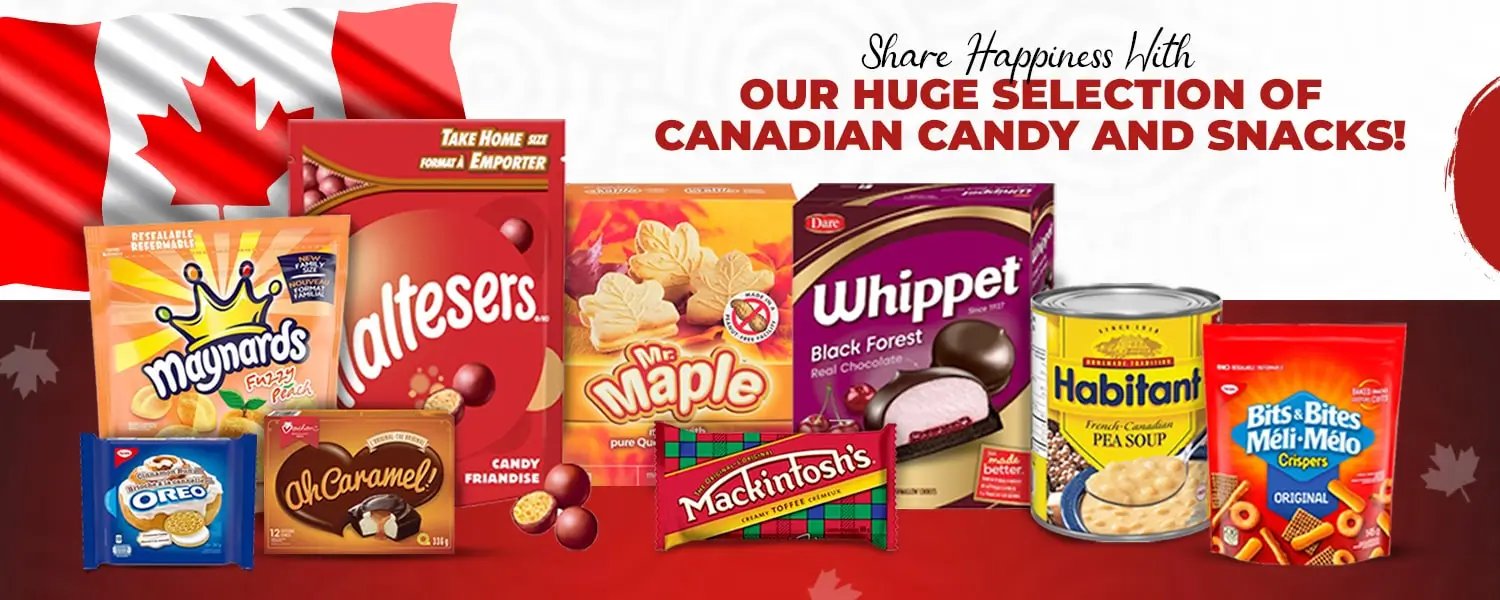 Buy Best Canadian Snacks, Cookies, and Candy From SnowBird Sweets