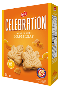 CÉLÉBRATION MAPLE LEAF CREME COOKIES