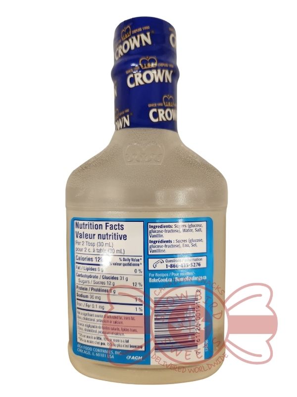 Crown-LilyWhite-CornSyrup-500ml-Back-Nutritionfacts-Ingredients