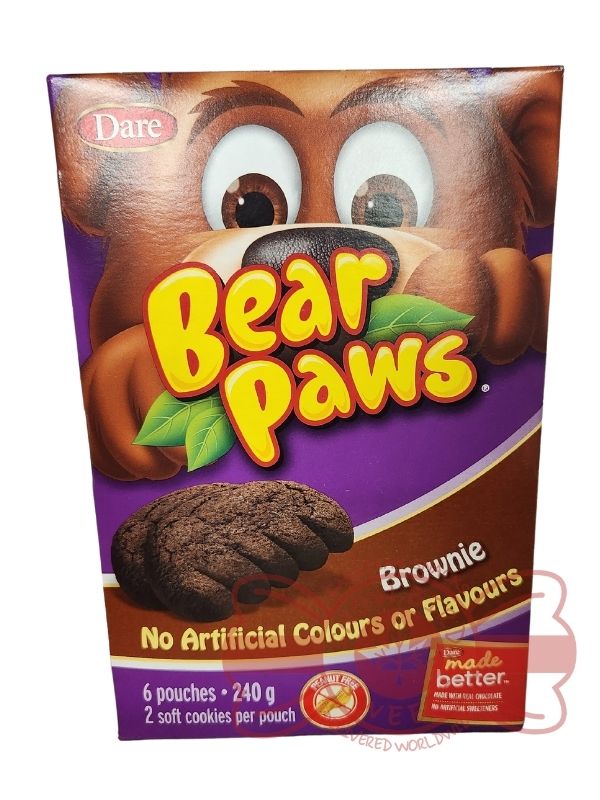 Dare Bear Paws Birthday Cake Soft Cookies 6 Pouches - 168g