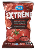 Great Value Tangy Ketchup Extreme Flavoured Rippled Chips