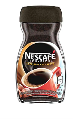 Nescafe Instant Coffee Hazelnut, 100g/3.5oz