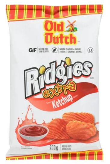 Old Dutch Ridgies Extra Ketchup 200g