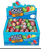 Jolly Rancher Assorted Lollipops, 850g/30 oz., Box (50 x 17g lollipops)