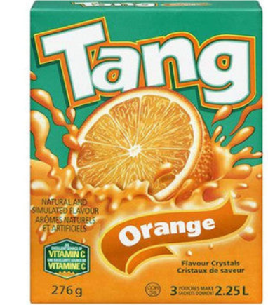 Tang Crystals Orange Juice, 276g/9.7 oz