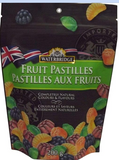 Waterbridge Natural Fruit Pastilles Sweets Imported from Canada | Natural Colors and Flavors | Mix Fruit, Multi-colored | 200g (Pack of 1)