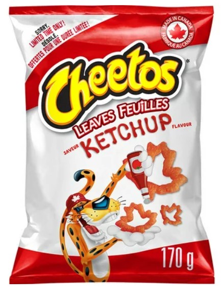 Cheetos Leaves Ketchup Flavoured Snacks