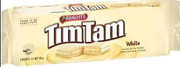 Arnotts Tim Tam White