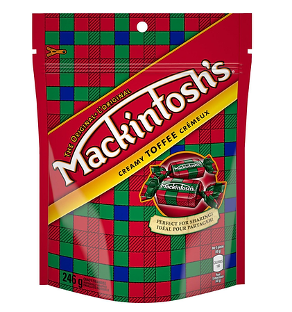 Buy Nestle Mackintosh Toffee Resealable Bag - 246g