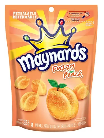 Maynards Fuzzy Peach Candy 355g